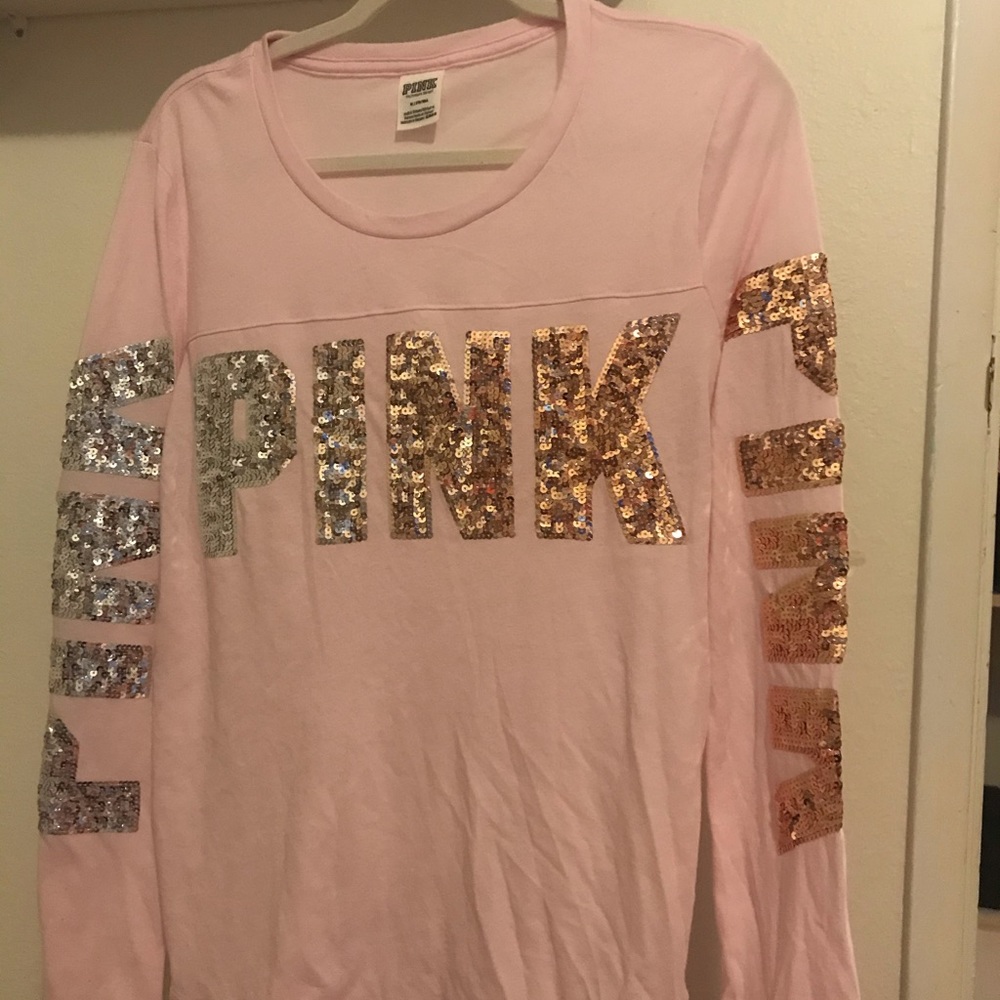 PINK long sleeve shirt